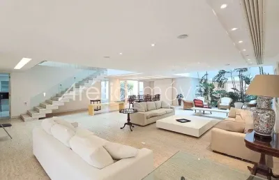 Casa com 3 dormitórios à venda, 1100 m² por r$ 32.000.000,00 - leblon - rio de janeiro/rj