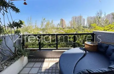 Apartamento com 3 quartos, 1 suíte  à venda, 120 m² por r$ 1.500.000 - barra da tijuca - rio de janeiro/rj