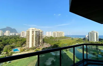 Apartamento com 2 suítes para alugar, 150 m² por r$ 19.439/mês - golden green - rio de janeiro/rj