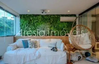 Apartamento com 3 quartos, 2 suítes  à venda, 134 m² por r$ 2.190.000 - jardim oceânico - rio de janeiro/rj