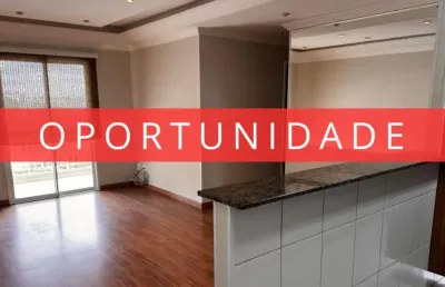 Apartamento para alugar, 3 dorms (1 suíte) e varanda gourmet com churasqueira