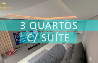 Apartamento à venda no condomínio residencial pasárgada - 96m² - 3 quartos sendo uma (1 suíte) 2 banheiros social - 2 vagas de garagem cobertas!