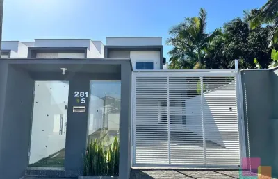 Casa com 3 quartos à venda na rua riachuelo, --, bom retiro, joinville por r$ 1.200.000