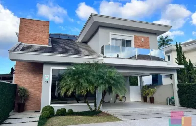 Casa em condomínio fechado com 4 quartos à venda na rua josé boiteux, --, atiradores, joinville por r$ 3.800.000