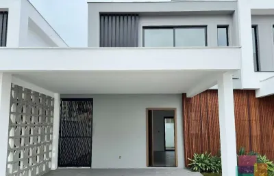Casa em condomínio fechado com 3 quartos à venda na rua marcos joão serafim, --, vila nova, joinville por r$ 640.000