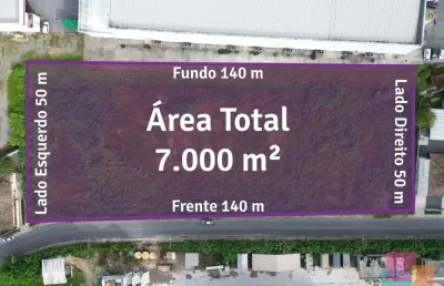 Terreno comercial à venda na içá-mirim, --, são josé do acaraí, são francisco do sul por r$ 4.900.000