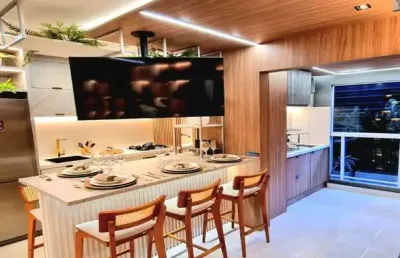 Lançamento em santo andré com apartamentos de 2 suítes com persianas blackout integradas  e tomadas usb + lavabo