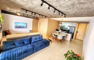 Espetacular apartamento à venda na vila valparaíso, santo andré-sp: 3 dormitórios, 1 suíte, 2 salas, 3 banheiros, 2 vagas, 115 m²!