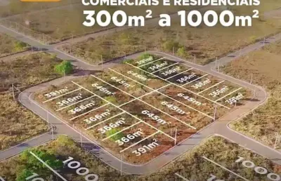 Lotes parcelados lagoa golden park com 1.000 metros