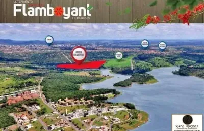 Lotes parcelados próximo ao lago caldas novas - parque flamb