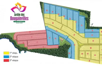 Loteamento parcelado jardim dos bougainvilles caldas novas