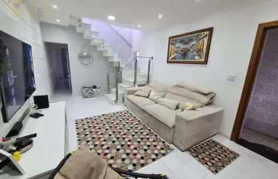 Sobrado à venda em são paulo, cidade patriarca, com 3 quartos, com 145 m²