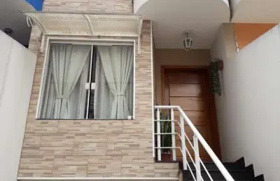 Sobrado à venda em são paulo, chácara santo antônio (zona leste), com 2 suítes, com 115 m²