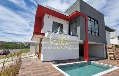 Sobrado de esquina condominio fechado atiabaia 03 suites