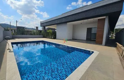Casa giraldi casa térrea em condomínio fechado em atibaia