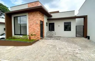 Casa em condomínio, com 03 dormitórios, ao lado da av lucas em atibaia