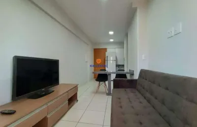 Apartamento mobiliado edifício studium residence i 1 quarto i 1 banheiro i 1 sala i 1 vaga