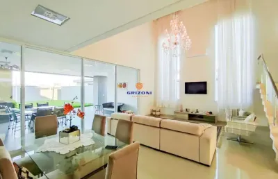 Casa condomínio residencial villa lobos i 4 quartos i 3 suites i 5 banheiros i 1 sala i 2 vagas