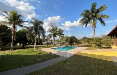 Chácara residencial flamboyant - interior/sp i 4 dormitórios com 2 suítes i 5 banheiros i sala integrada i área de lazer