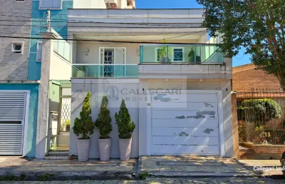 Sobrado impecável na vila alzira 240m² - santo andré.