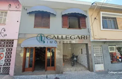 Casa comercial com 3 salas para alugar na Rua Coronel Ortiz, 210, Centro, Santo André