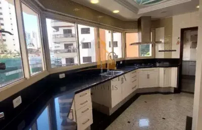 Espaçoso apartamento de 4 suítes no tatuapé - são paulo por r$ 12.000,00 - locação