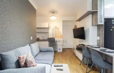 Apartamento à venda no tatuapé sp, 43m², 1 dorm, r$499mil