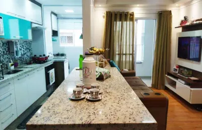 Venda | apartamento com 53 m², 2 quartos, 1 vaga. jardim colibri, cotia sp
