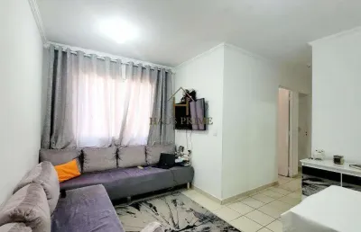 Venda | apartamento com 50 m², 2 dormitórios, 1 vaga. moinho velho, embu das artes sp