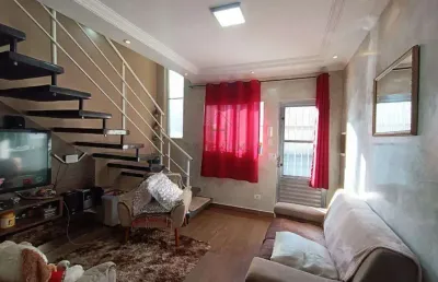 Casa à venda em cotia, paisagem casa grande, com 2 quartos, com 57 m²