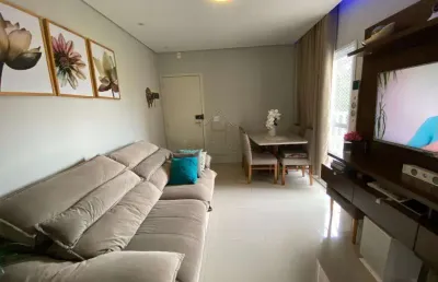 Apartamento à venda em cotia, jardim caiapiá, com 2 quartos, com 50 m²
