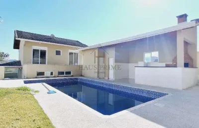 Casa à venda em cotia, residencial reserva vale verde, com 3 suítes, com 300 m²