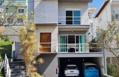 Casa à venda em cotia, granja viana, com 4 suítes, 267 m², condomínio palm hills