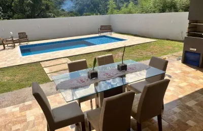 Casa à venda em embu das artes, capuava, com 3 suítes, com 242 m², bella vittà - vista verde