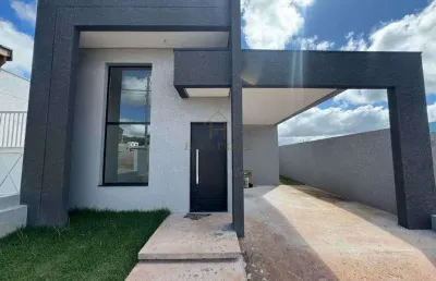Casa à venda em cotia, chácara real (caucaia do alto), com 3 quartos, com 101 m²