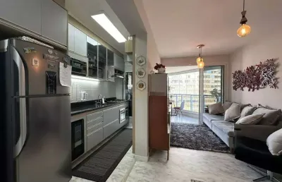 Wave alphaville - apartamento com 53m², 1 suíte, 1 vaga, planejados e ótima loca