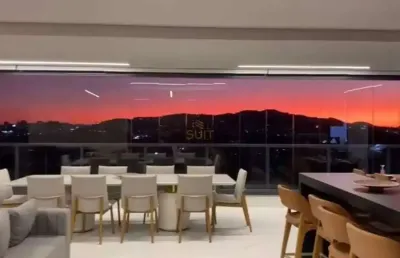 Canvas - apartamento com 344m², 4 suítes, 4 vagas e varanda com churrasqueira em