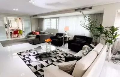 Vogue - apartamento com 253m², 3 suítes, 4 vagas e varanda com churrasqueira e f