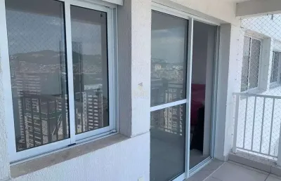 Acqua park alphaville - apartamento com 53m², 1 suíte, 2 vagas, andar alto e mui