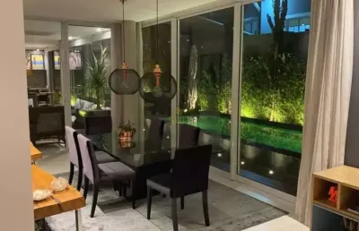 Casa mobiliada com 400m² em residencial alphasitio - 5 quartos (4 suítes), 4 vag