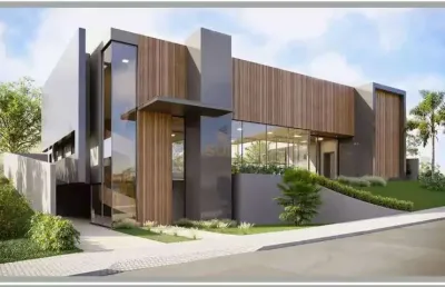 Alphaville 1 - casa duplex, ainda em construção com 980 m², 4 dorm. e 6 vagas em
