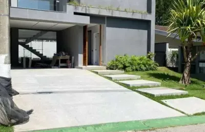 Alphaville 4 - casa com 315m², 4 dorms (4 suítes), 4 vagas, área gourmet e pront