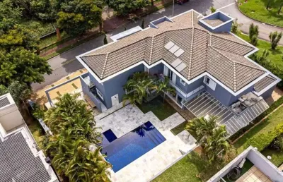 Burle marx - casa mobiliada com, 5 suítes, 10 vagas, piscina e ótima localização
