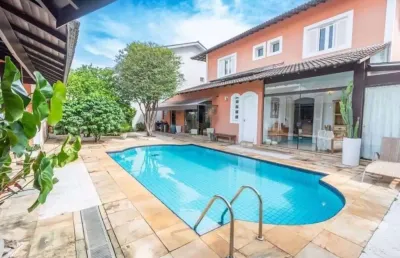 Casa com 4 dormitórios à venda, 480 m² por r$ 3.100.000 - alphaville 04 - santan