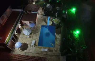 Portal das acácias - casa com 400m²,  4 dorms (2 suítes), mobiliada, churrasquei