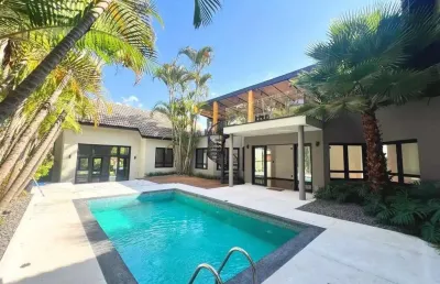 Casa com 5 dormitórios à venda, 600 m² por r$ 4.100. - tamboré - santana de parn