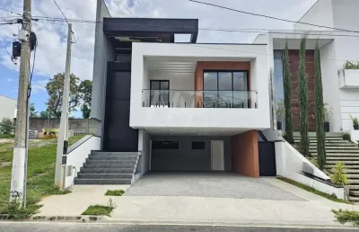 Casa em condomínio para venda em votorantim, cond. residencial flores, 3 dormitórios, 3 suítes, 2 banheiros, 4 vagas