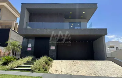 Casa em condomínio para venda em sorocaba, cond. mont blanc, 4 dormitórios, 4 suítes, 6 banheiros, 4 vagas