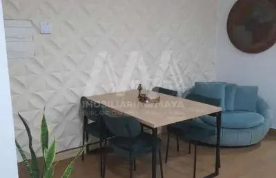 Apartamento para venda, caguassu, 2 dormitórios, 1 banheiro, 1 vaga