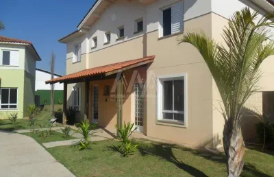 Casa em condomínio para venda em votorantim, cond. villa flora, 3 dormitórios, 1 suíte, 3 banheiros, 2 vagas
